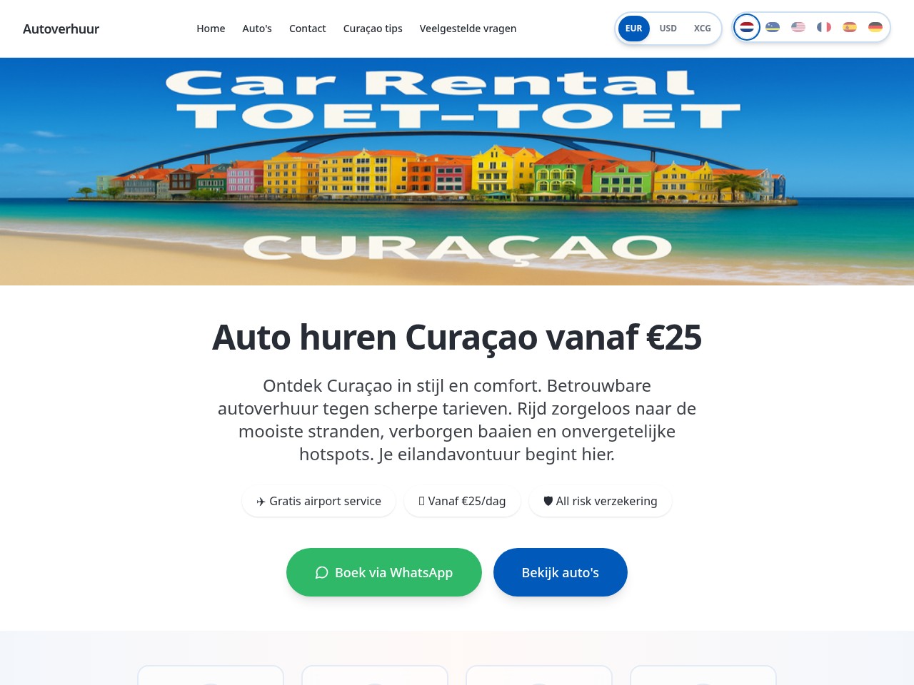 Toet-toet – Webdesign door Lugianbyte